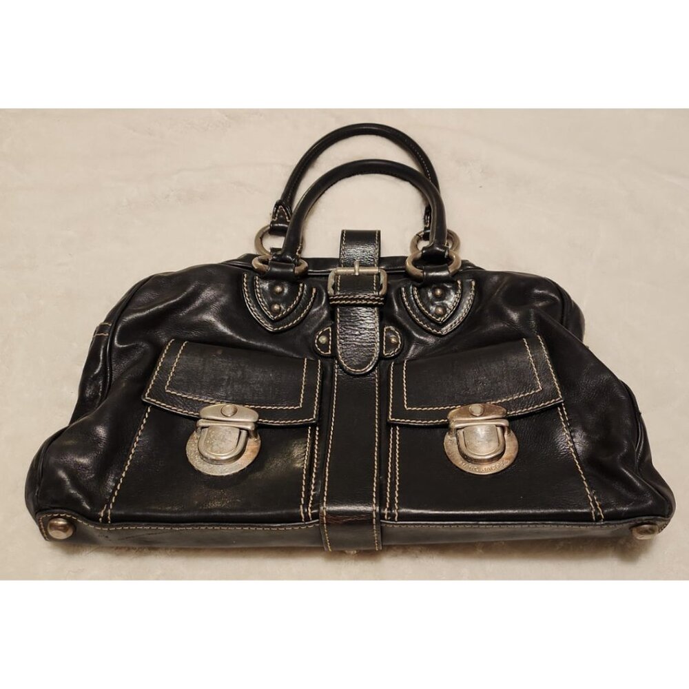 Authentic Vintage Black Mark Jacobs "Doctor" Shoulder Bag